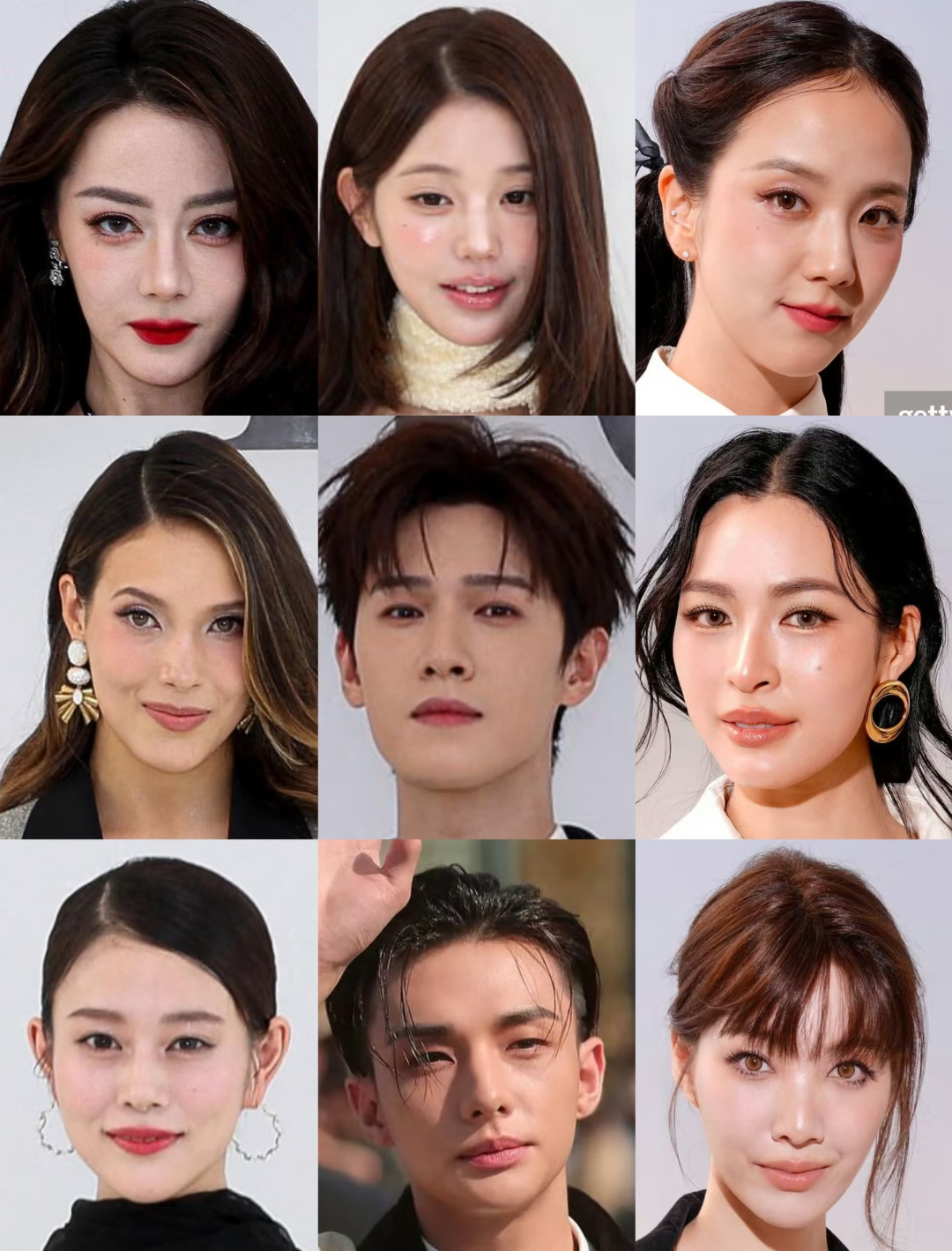 DIOR迪奥大秀G社怼脸生图谷爱凌、迪丽热巴、李昀锐、Jisoo金智秀、张元英、