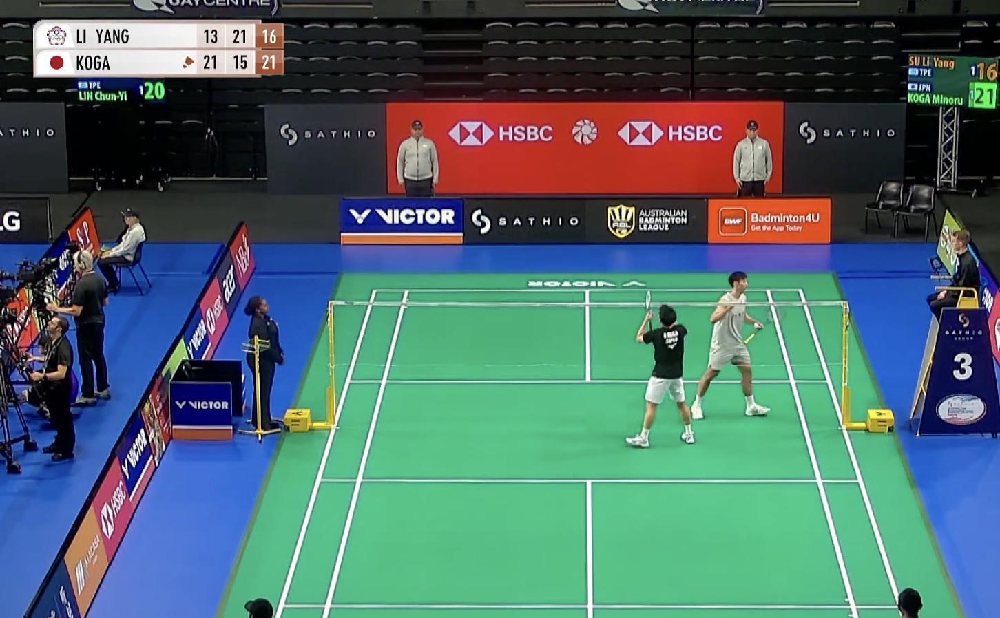 古贺穗🇯🇵 21-13、15-21、21-16 苏力扬下轮：法汉🇮🇩 v