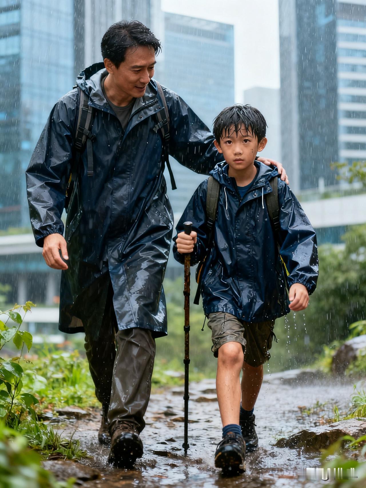 [微风][彩虹]父亲辞职给多动症儿子休学去徒步！父爱无界，陪伴才是成长最好的答案