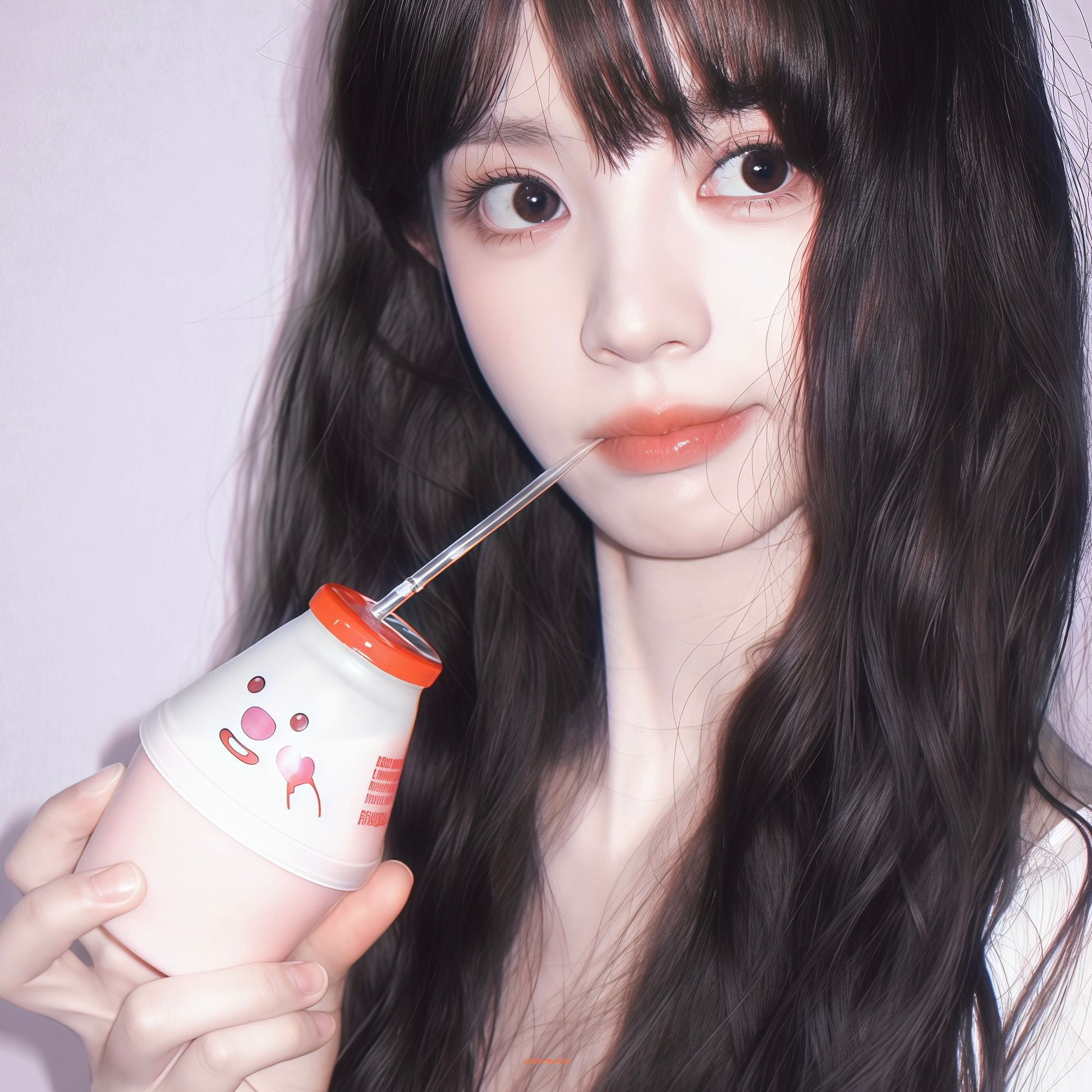 你也想来一罐草莓牛奶吗🍓🥛田曦薇