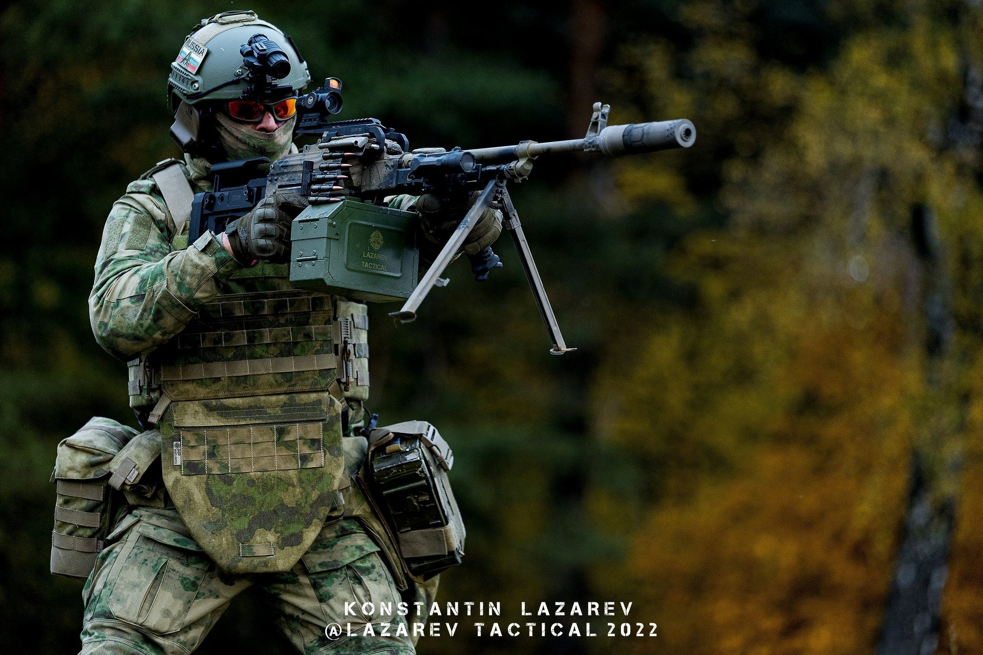 采用КБ Пермские конструкторы设计生产的升级套件的PKM烽