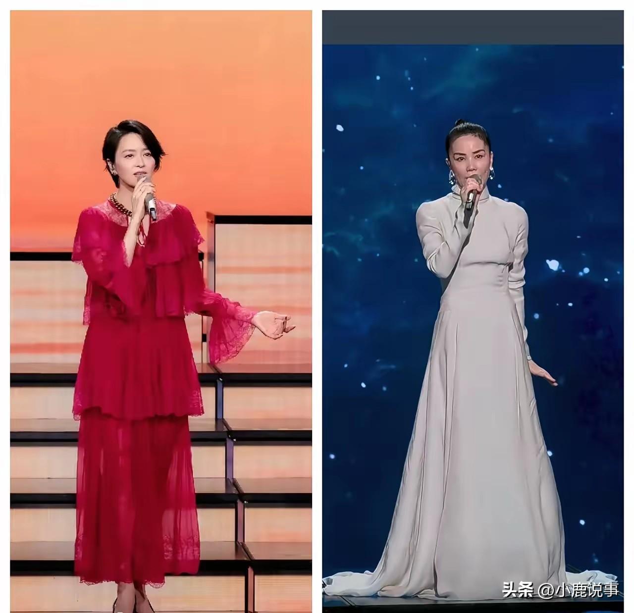 今年元宵晚会，梁咏琪一开口就把人听醉了。五十多岁的状态，嗓音依旧干净舒服，一首《