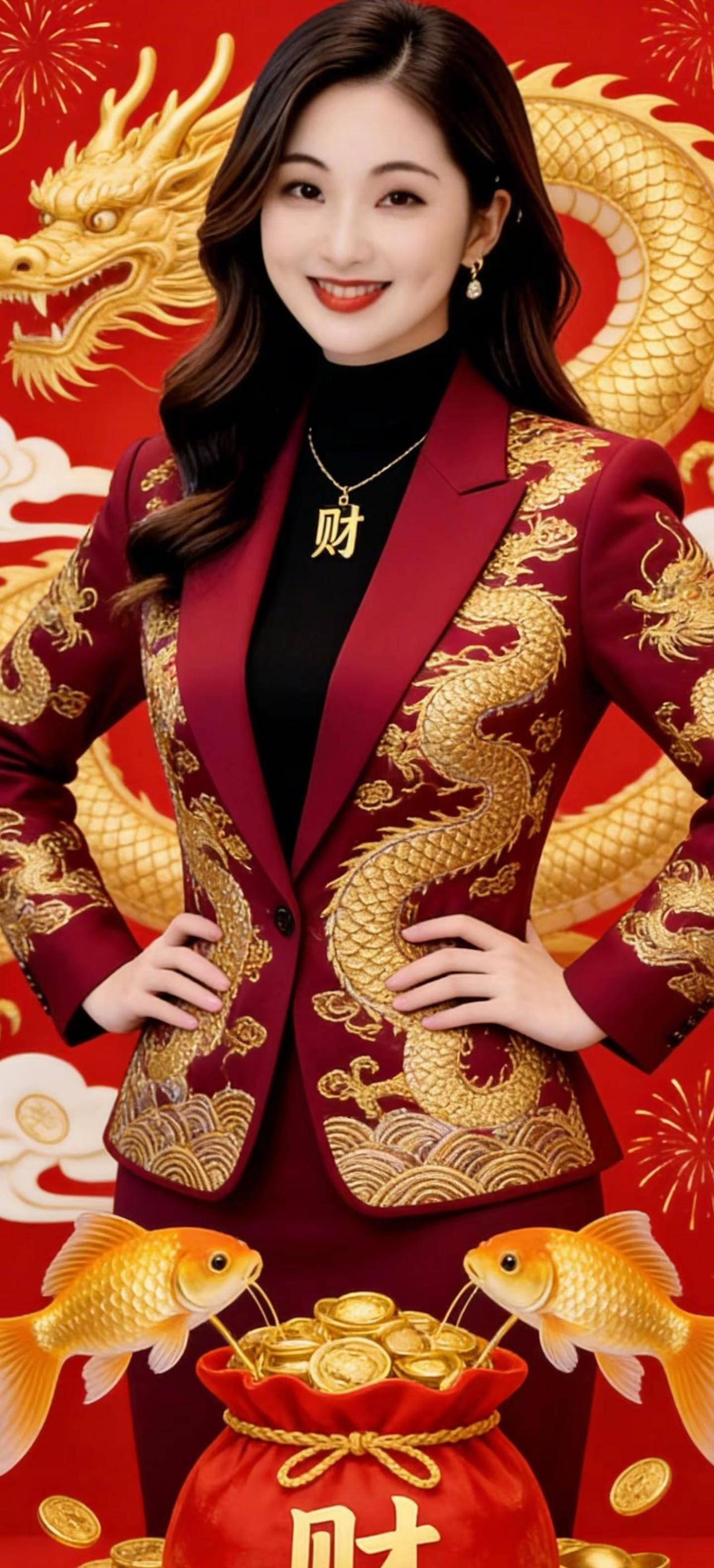 AI龙抬头富贵风 随变ai随便玩 春分巧遇龙抬头 春分巧遇龙抬头