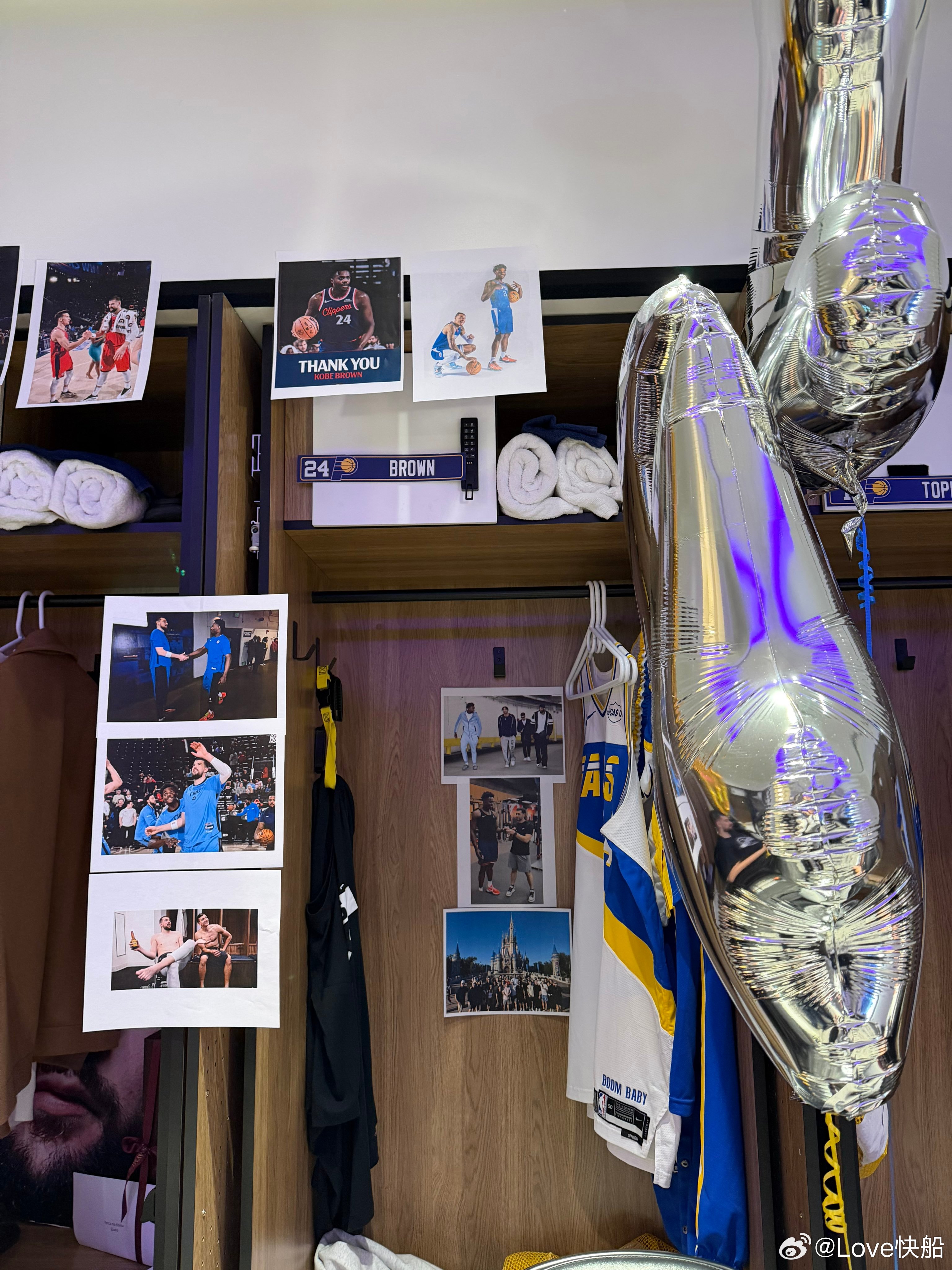 除了祖巴茨也同样给科比布朗安排了同样的客场布置！