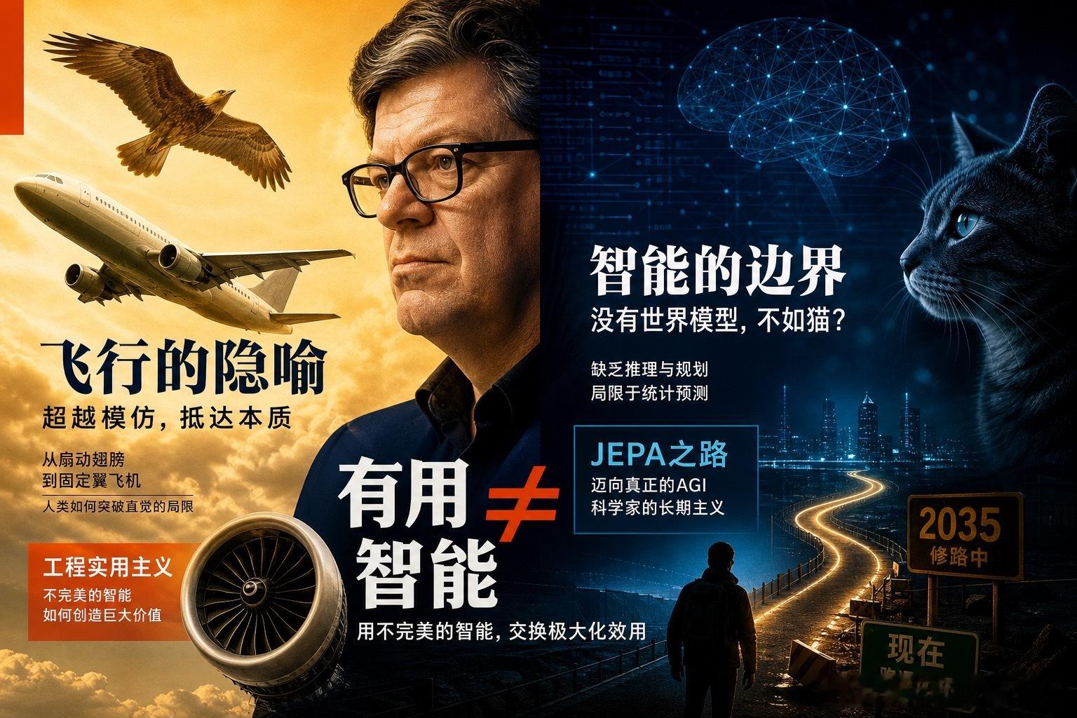 【LeCun的真理与LLM的胜利：我们到底在为什么买单？】最近Yann LeCu