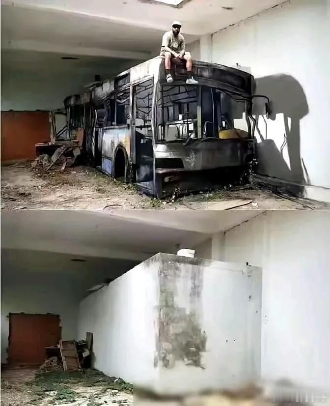 这涂鸦水平简直达到了无人能比的境地。 ​
