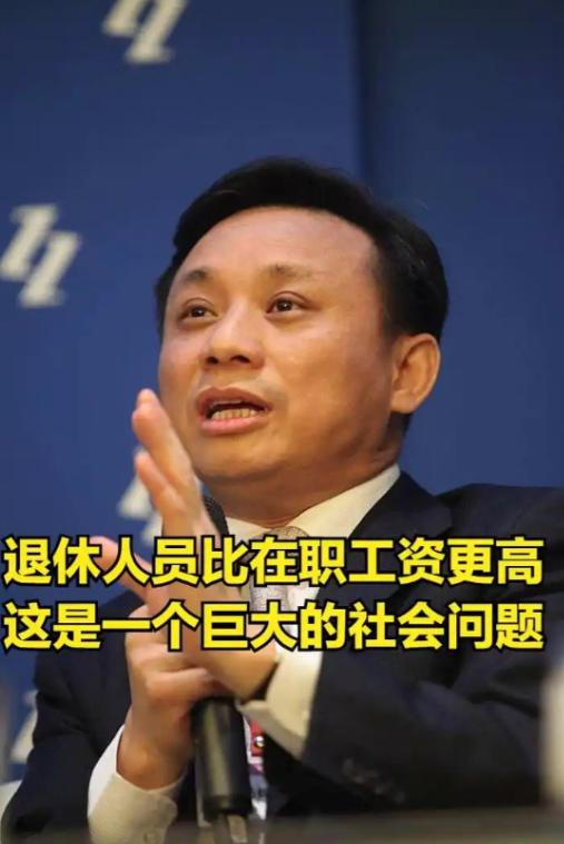 2025年的一次论坛中，经济学家毛振华抛出现实疑问：部分体制内养老金高于在岗职工