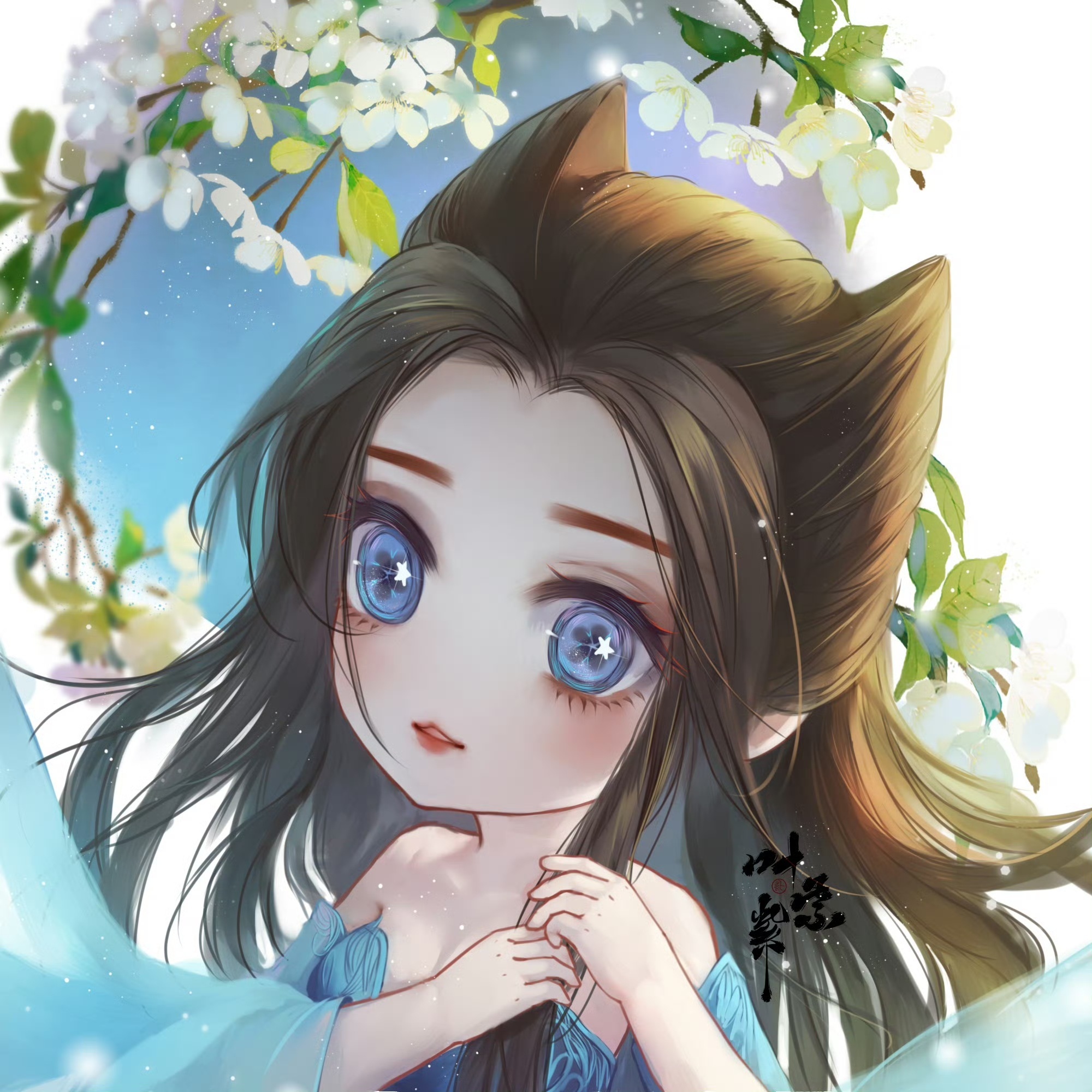 焰灵姬1124生日快乐 天行九歌焰灵姬朱雀焰灵姬红绡漫卷逐金蝶，素蕊垂枝映碧眸。