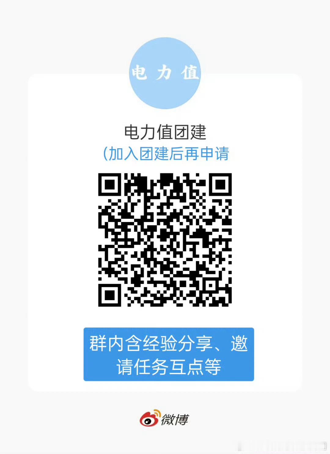 王俊凯 第六轮电力值团建开始啦~直达：网页链接前5轮团建累计共5032.5电力值