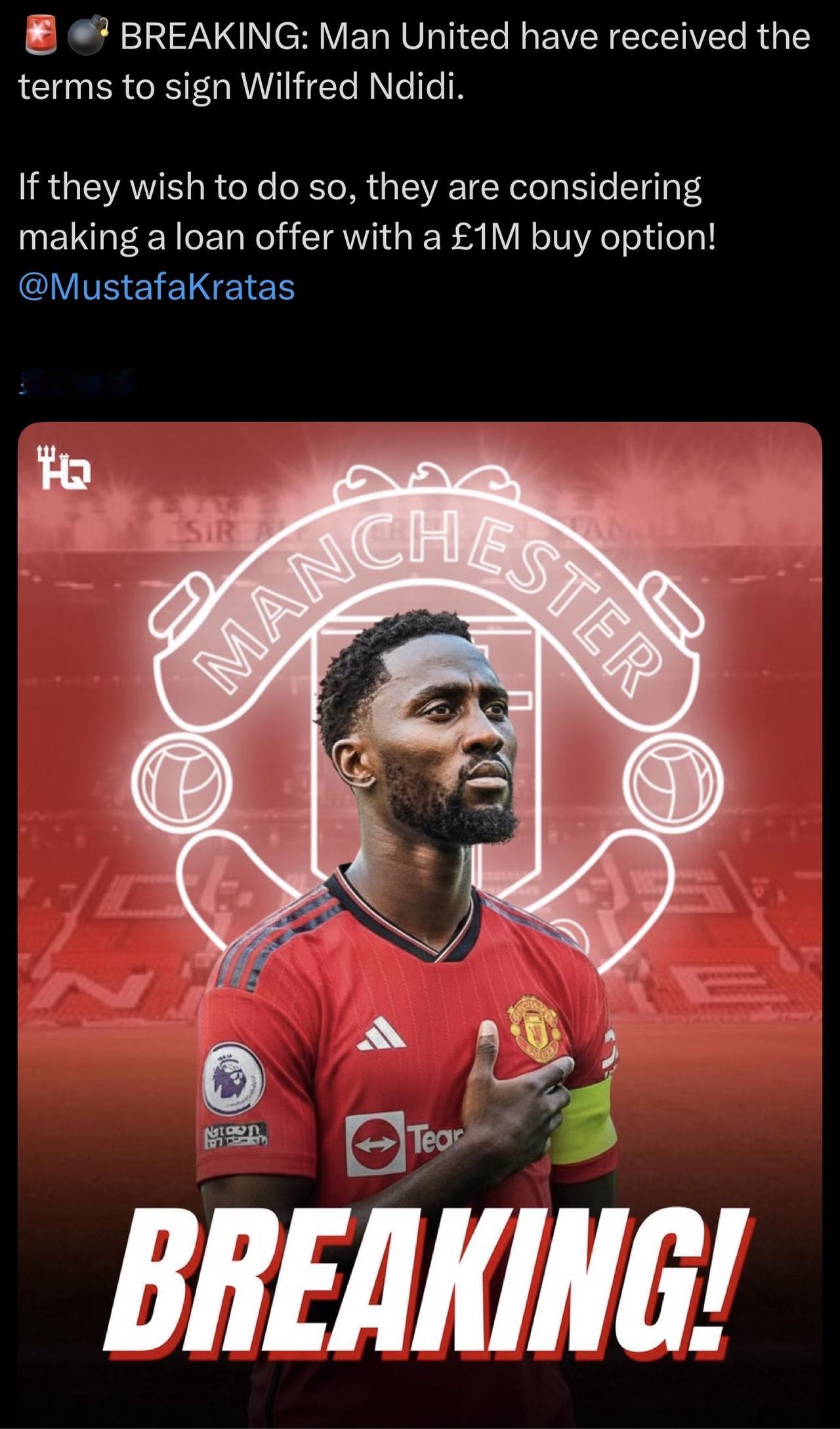 恩迪迪只要100万英镑？
这是干了啥，身价低成这样了[what]
…………………