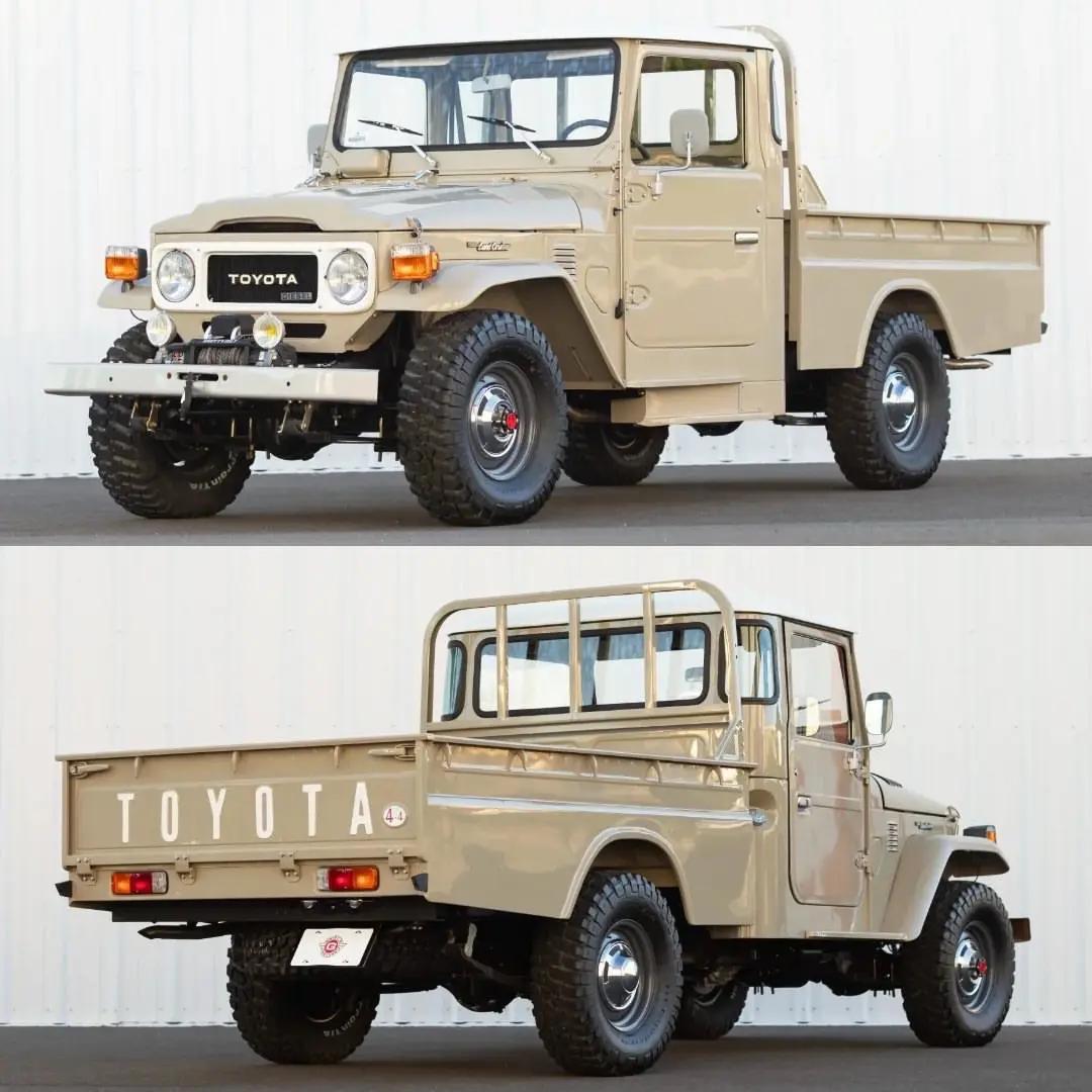 1984 年出厂的 Toyota Land Cruiser HJ47，本车来自 