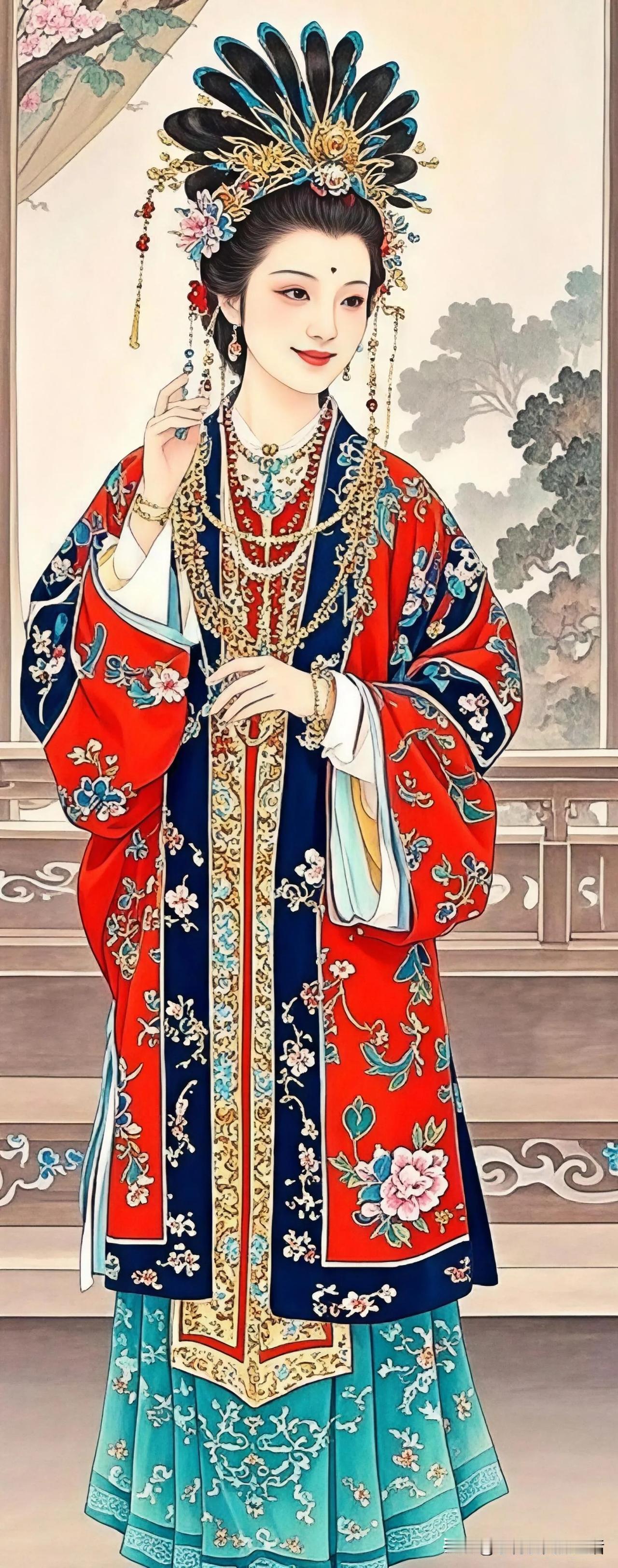 华服美人，锦绣华章。