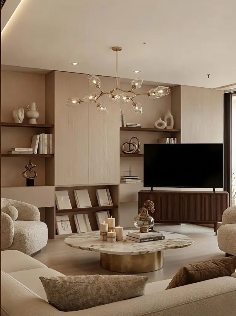 成都青羊145㎡：极简藏中古，时光里的温柔家  本案坐落于成都青羊区...