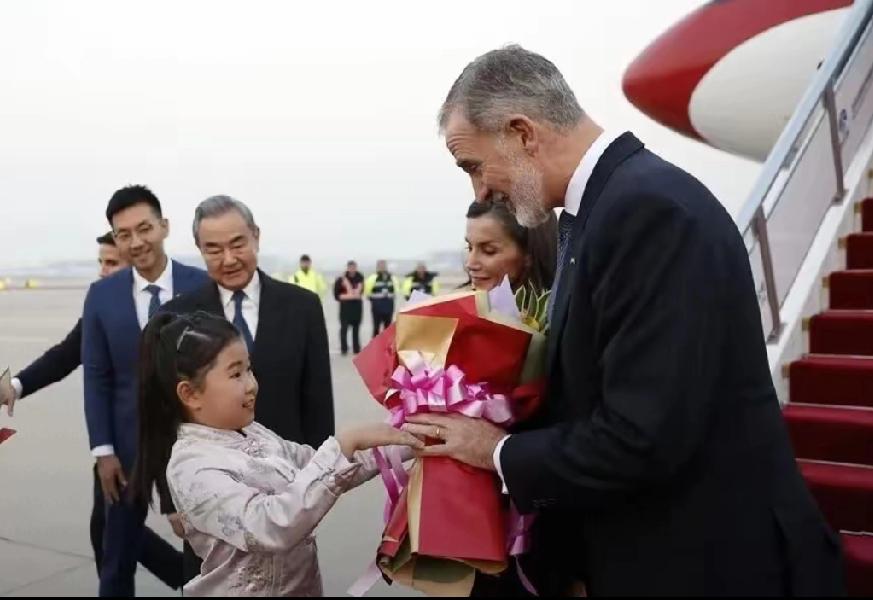 西班牙国王费利佩六世时隔18年再次访华，于11月10日开启为期四天的国事访问。这