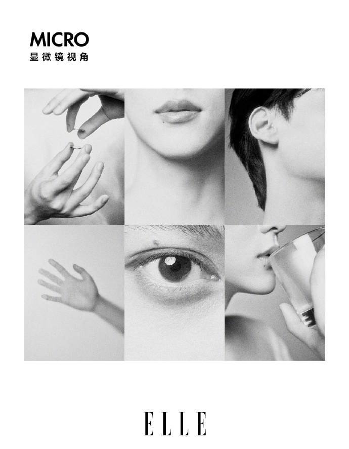 ELLE田栩宁8月刊封面田栩宁多视角实验大片 田栩宁 2026 八月 ELLE 