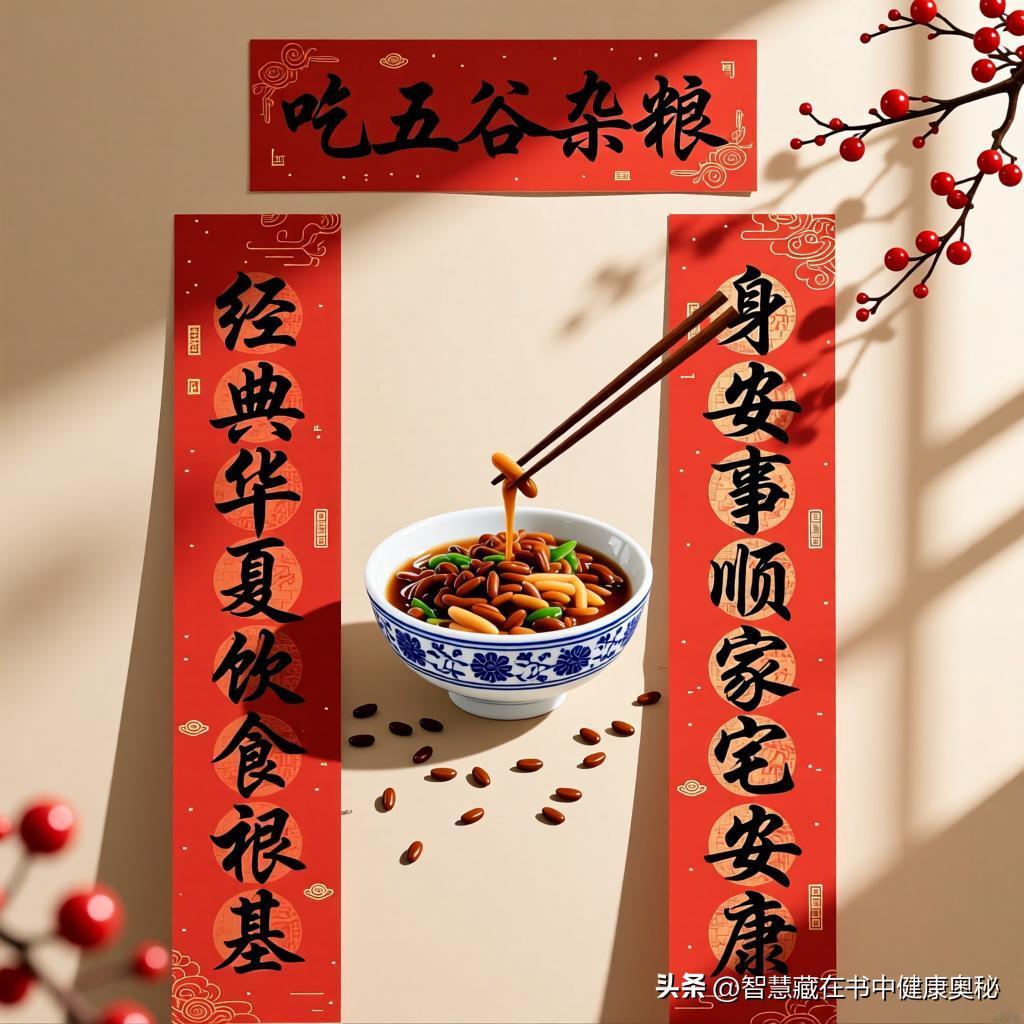人间烟火气，最抚凡人心。在华夏大地数千年的饮食智慧中，“吃五谷杂粮”不仅是一句朴