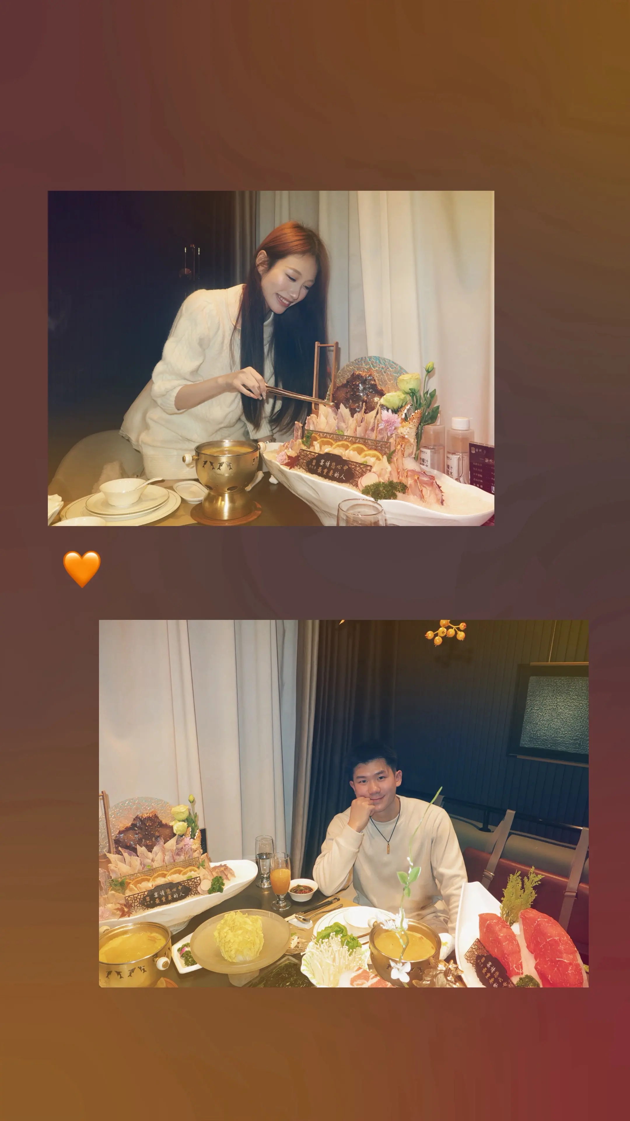 我坐在那里 就已经为这场约会买单了
