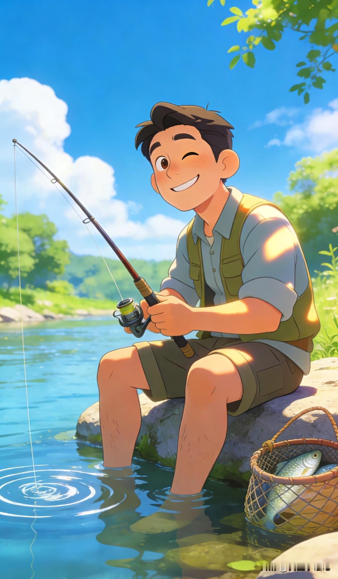 是不是所有男人都爱钓鱼，一到放假，男人的世界仿佛就分成了三派：一派扎进牌桌，在筹