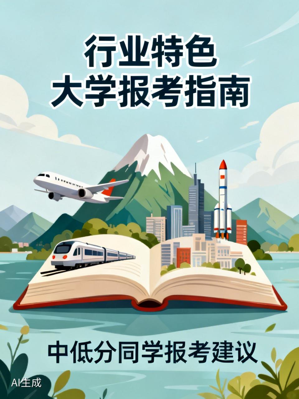 机构不会点明，中低分同学报考本省院校，外省的行业特色大学才更具价值！哪些属于行业