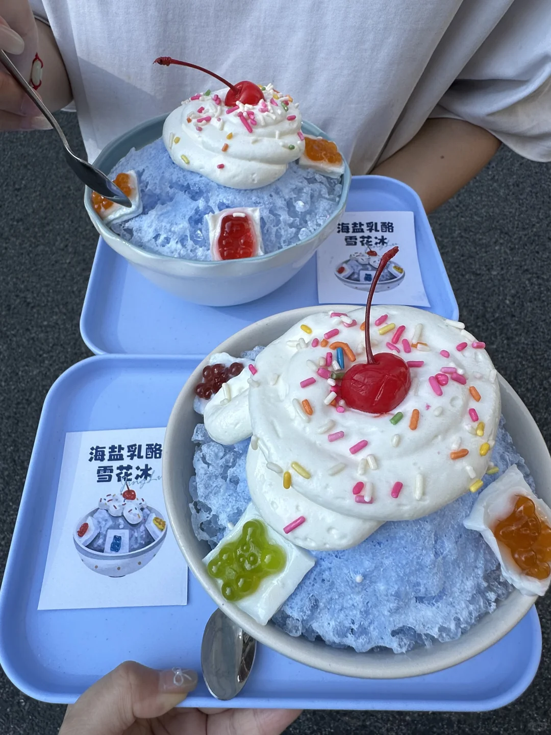 卧卧卧！！长沙IFS旁边…终于有了🍧。。。