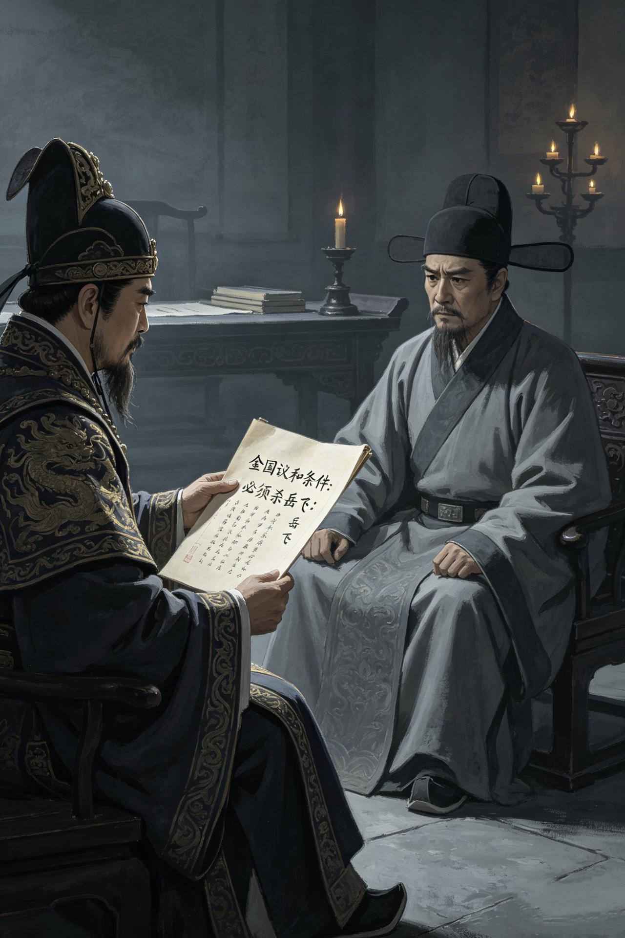 赵构的"偏安"棋局：当苟且成为国策，历史便埋下了崩塌的伏笔

站在杭州岳王庙的青