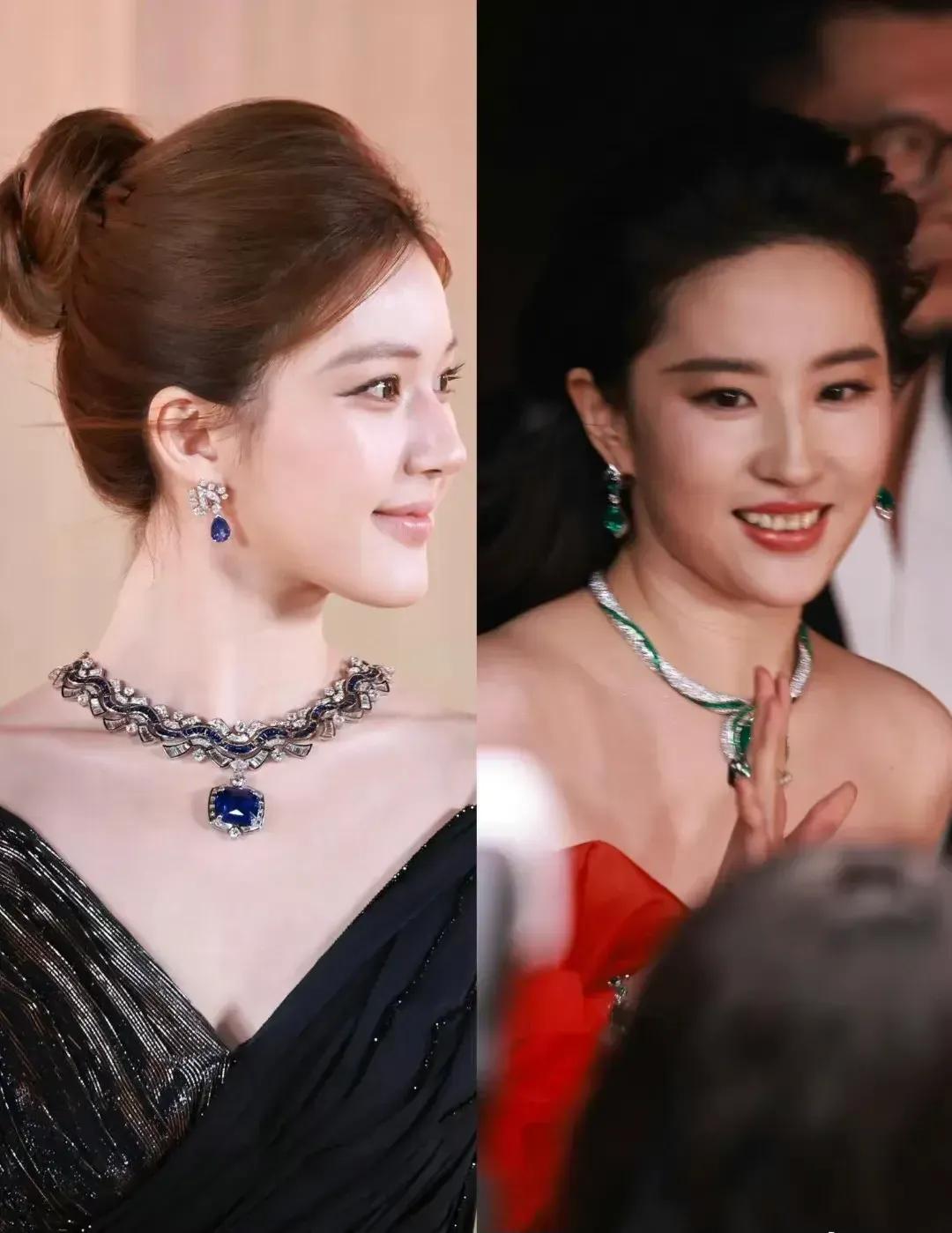 现在回头再看那场宝格丽活动，发现满满的都是“人情和事故”！

尤其是刘亦菲和赵露
