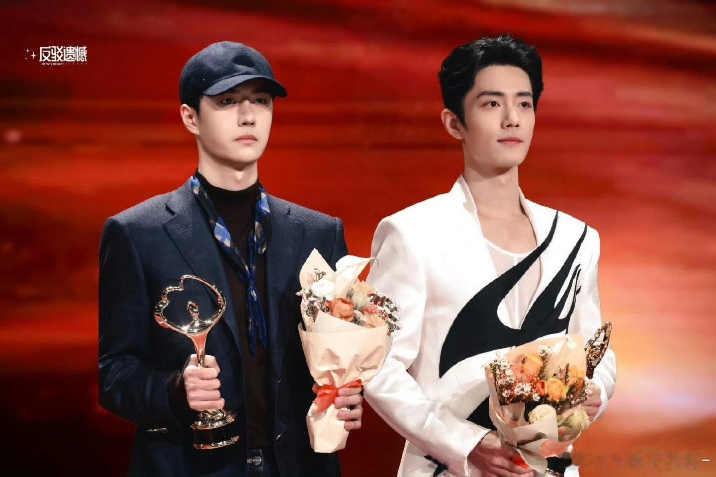 肖战王一博微博之夜可以同框嘛好想看两人同框顶峰相见 