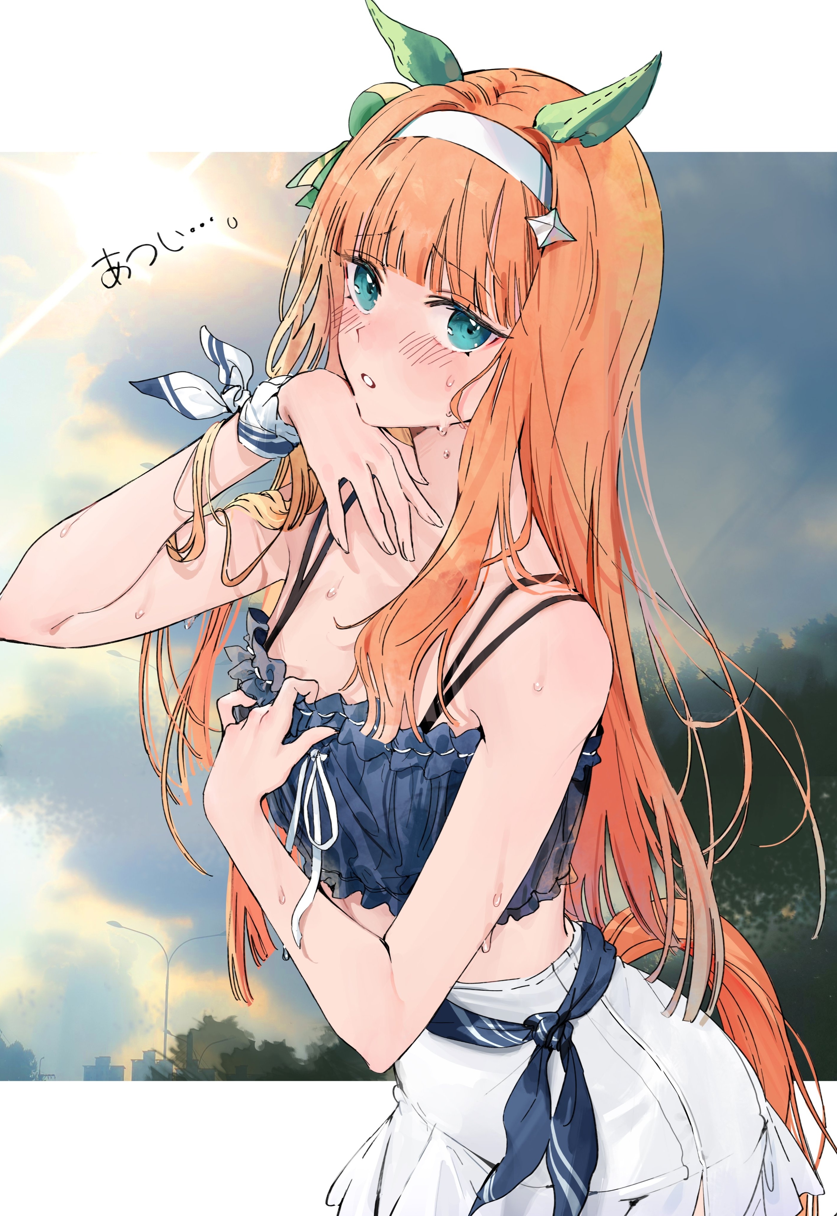 动漫好热的天气呀…画师：えみょpid：5596229 