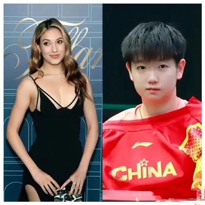 原来孙颖莎比谷爱凌大三岁，果然是小圆脸显小[笑cry] ​​​