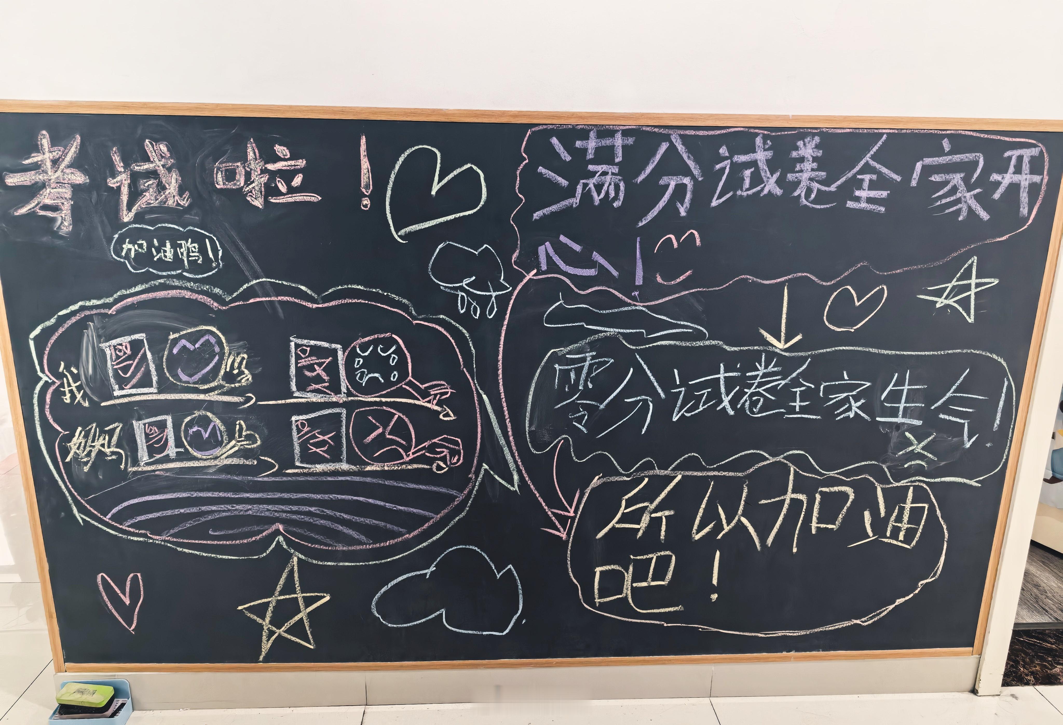 我说你忙活一上午干啥呢？我们家还没进入期末复习阶段呢这就已经开始自己上压力了