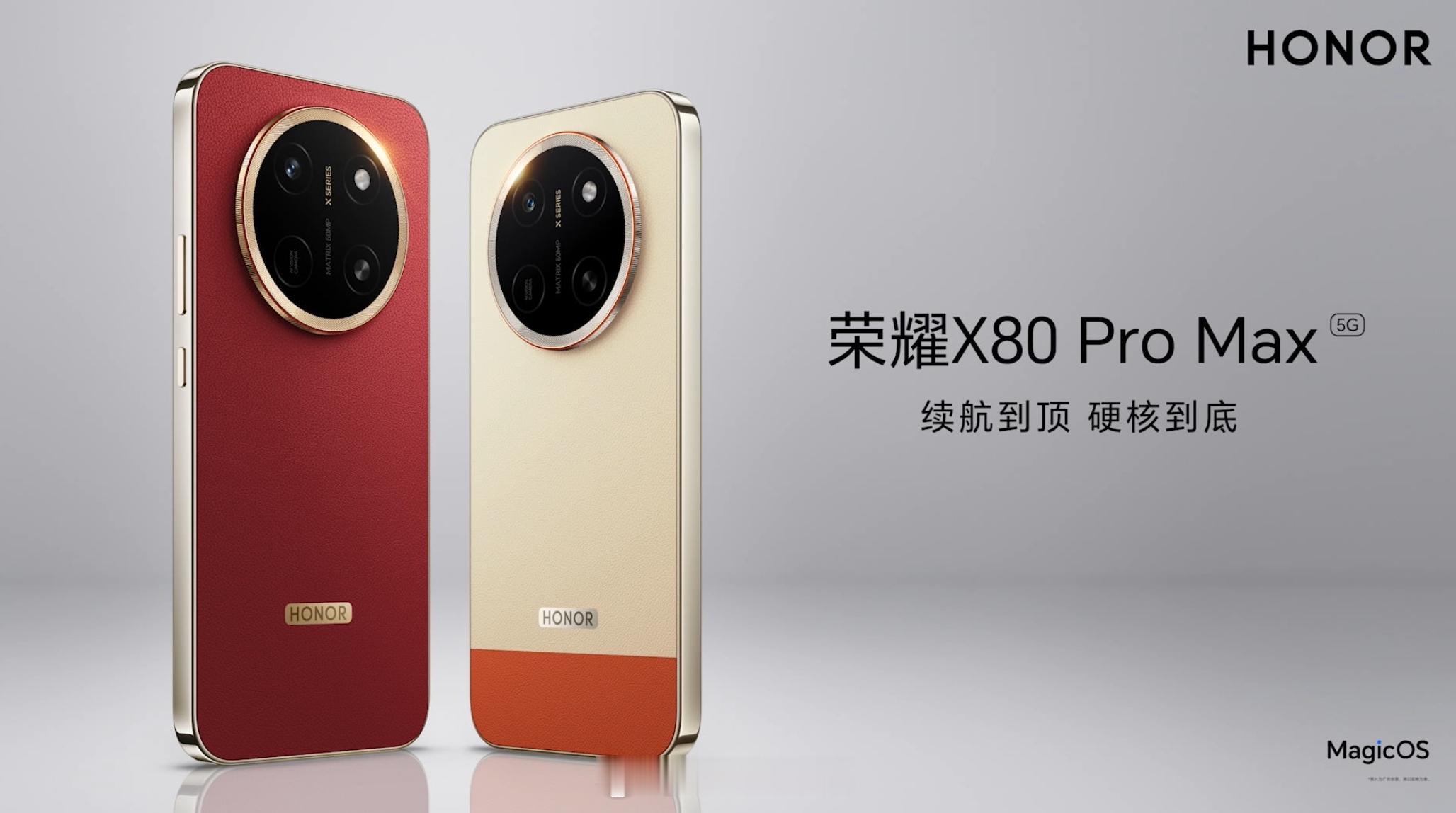 荣耀 X80 Pro Max 今晚发布，荣耀又一款万级大电池机型，看怎么定价了。