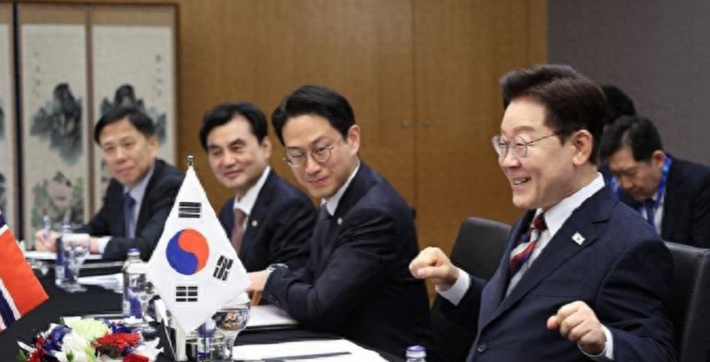 7月8号报道，在土耳其安卡拉举办本年度北约峰会中，韩国总统李在明作为北约印太合作