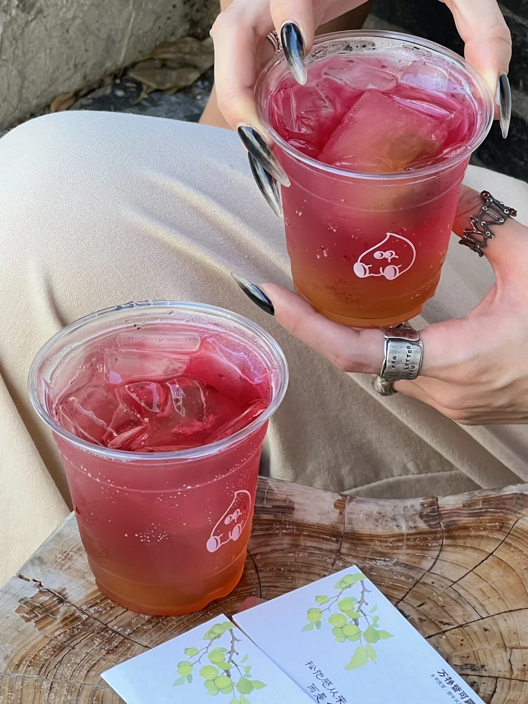 已喝！上海的XXXXXL冰砖梅子露！