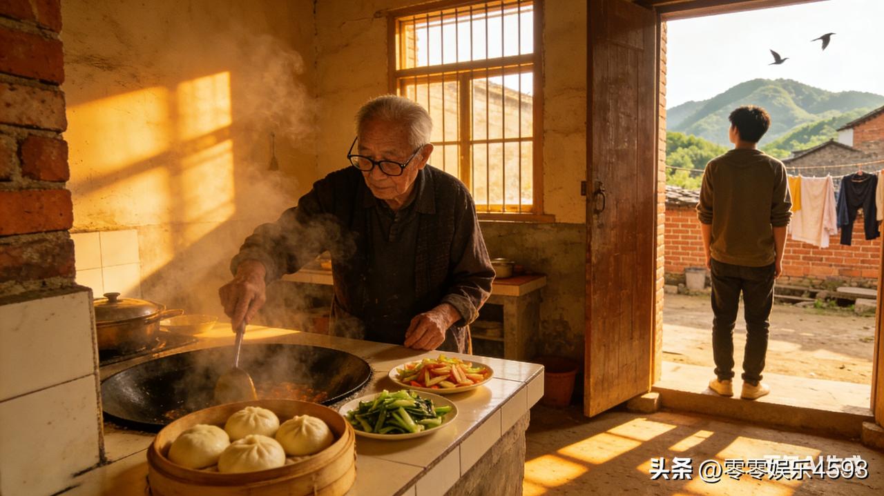 老家巷口那棵老槐树又开花了，只是再也没有穿校服的孩子追着槐花跑，也没有了爸妈在门