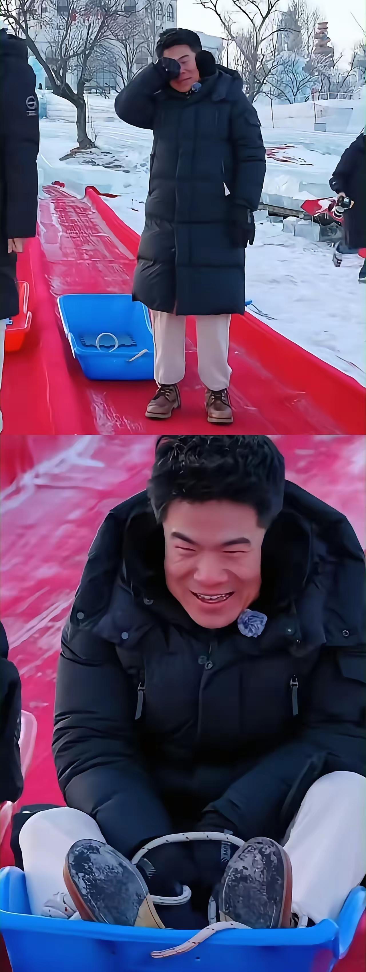  全网心疼董宇辉！
恐高仍滑完冰场，
落泪瞬间曝光，
背后原因太戳心
 
当恐高