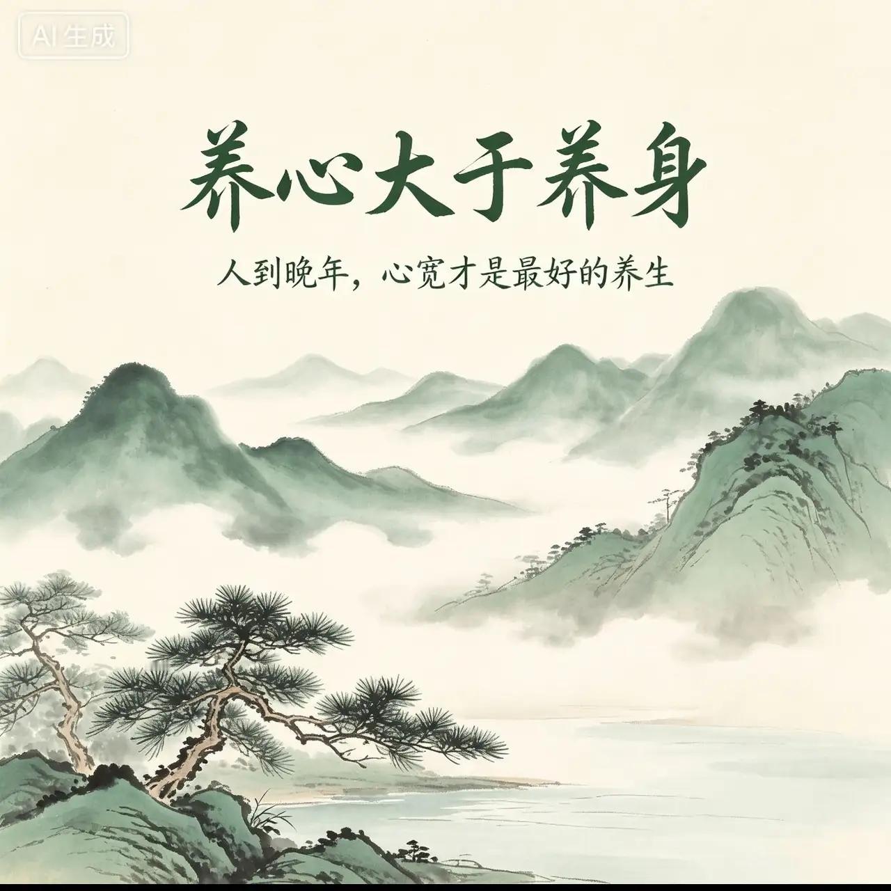 人到晚年，常陷养生迷局：拼命养身却忘养心。有人对海参燕窝趋之若鹜，对粗茶淡饭嗤之