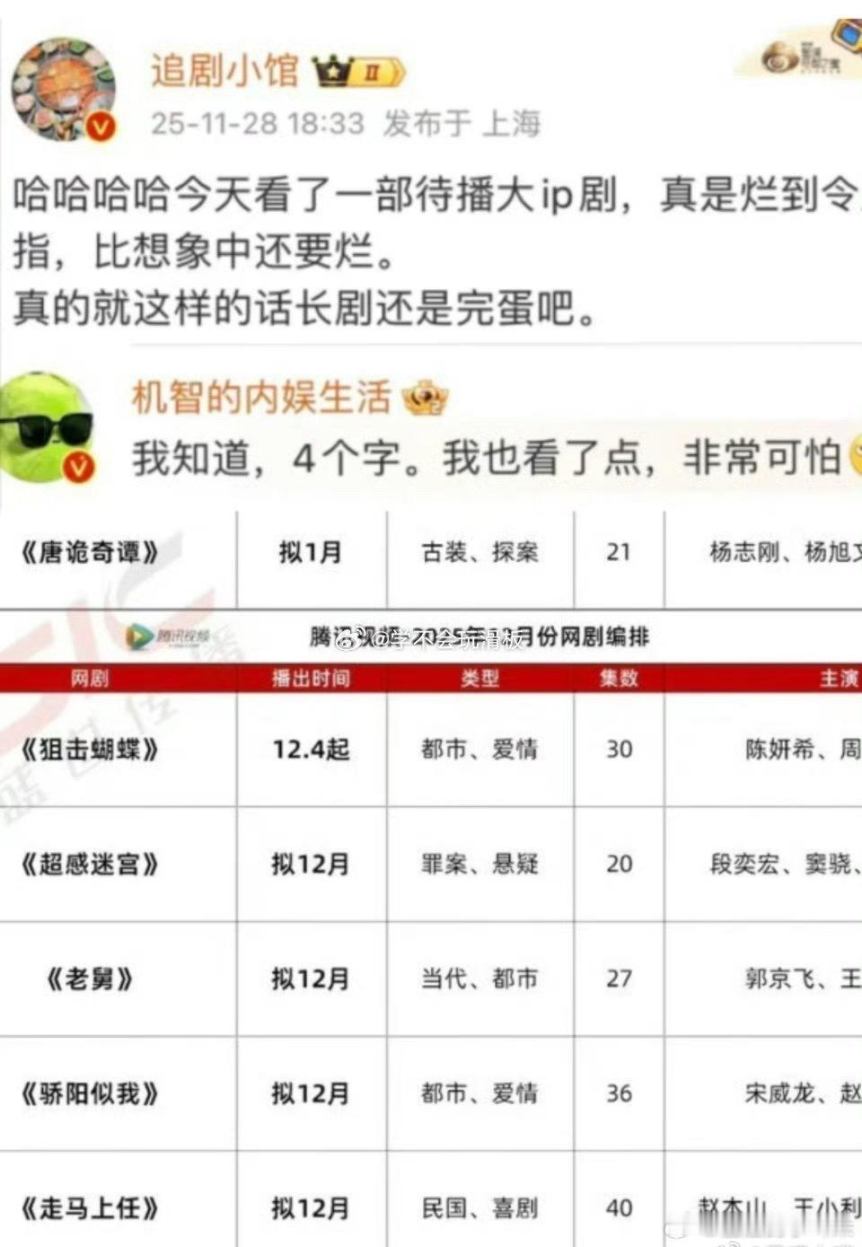 能称的上大IP的只有《骄阳似我》了吧。杨晓培➕陈宙飞确实很拉垮，但是宋威龙和赵今