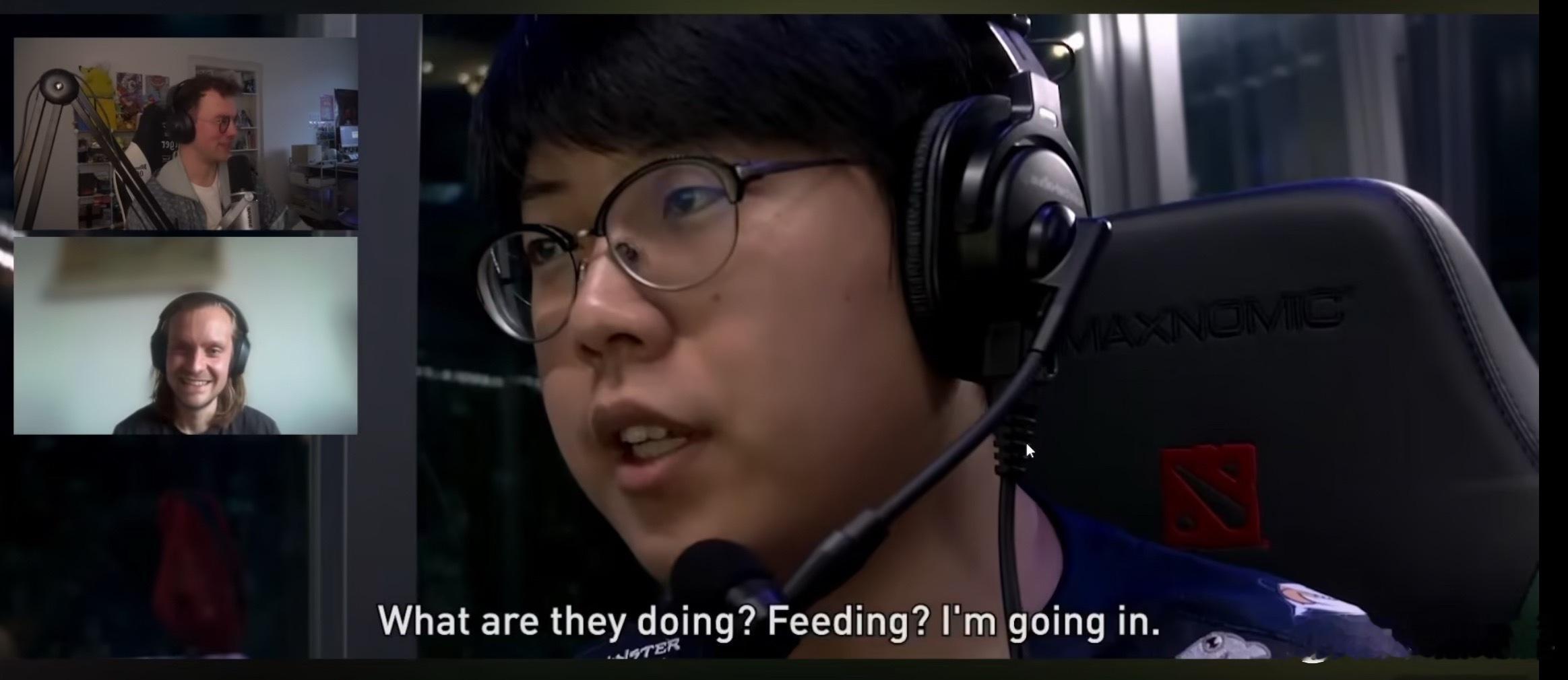 博客节目中Jerax和Khezu看TI8真视界提到了查理斯“查理斯这家伙实在太逗