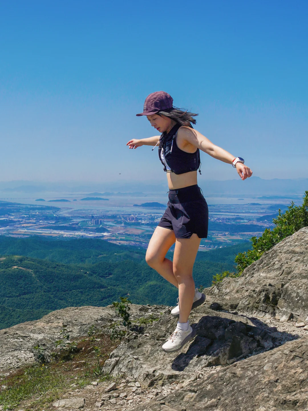 东海云顶夏训⛰30°正是跑山的好天气🙋🏽‍♀️