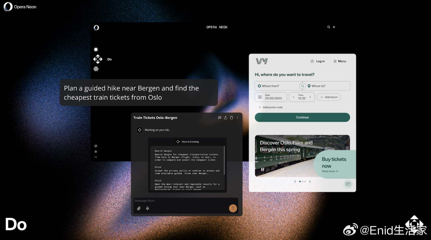 Opera 介绍 Neon AI 浏览器技术细节，内嵌 Operator 模型分