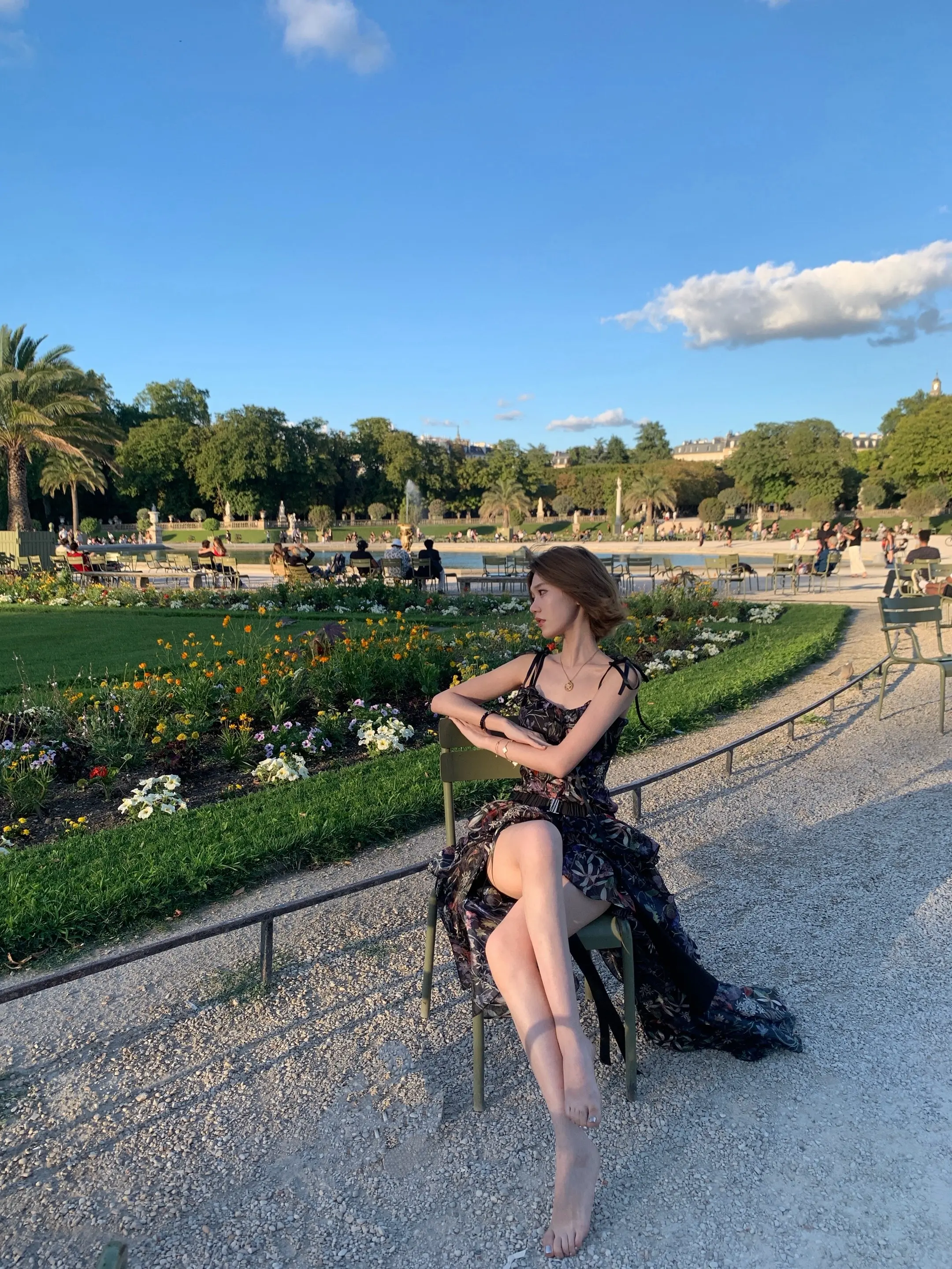 Jardin du Luxembourg 卢森堡公园的下午⛲️ 像油画一般