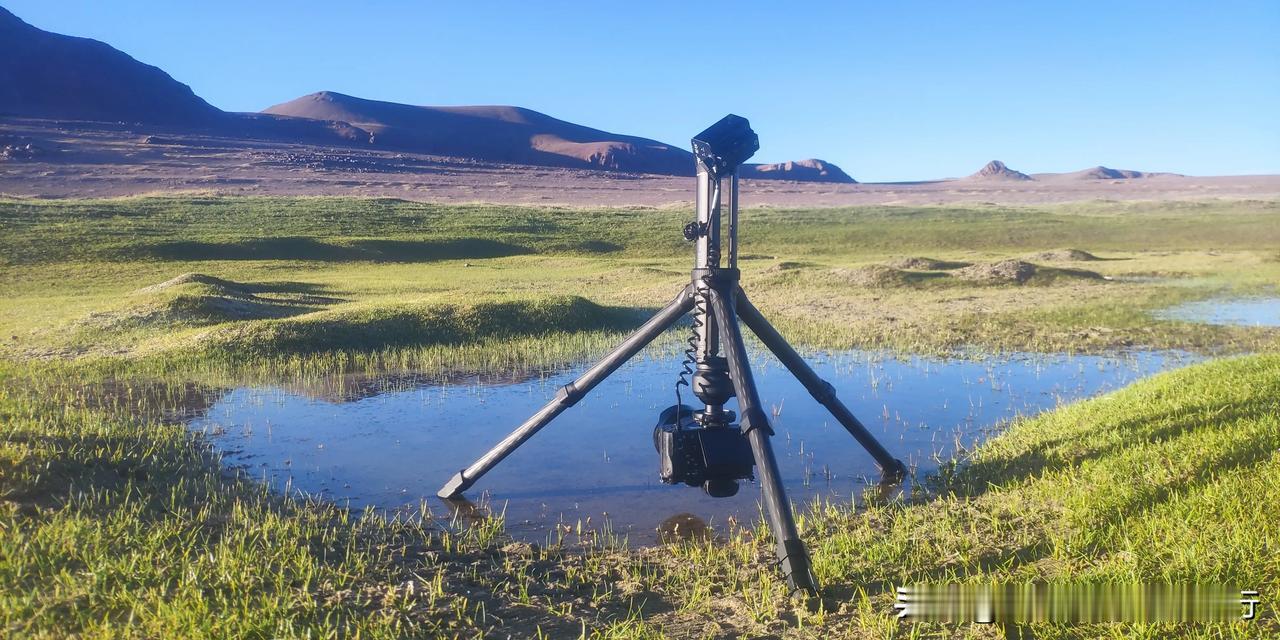 今天找到一个湿地水坑，拍星空倒影延时——西藏阿里行摄团2023第2期花絮