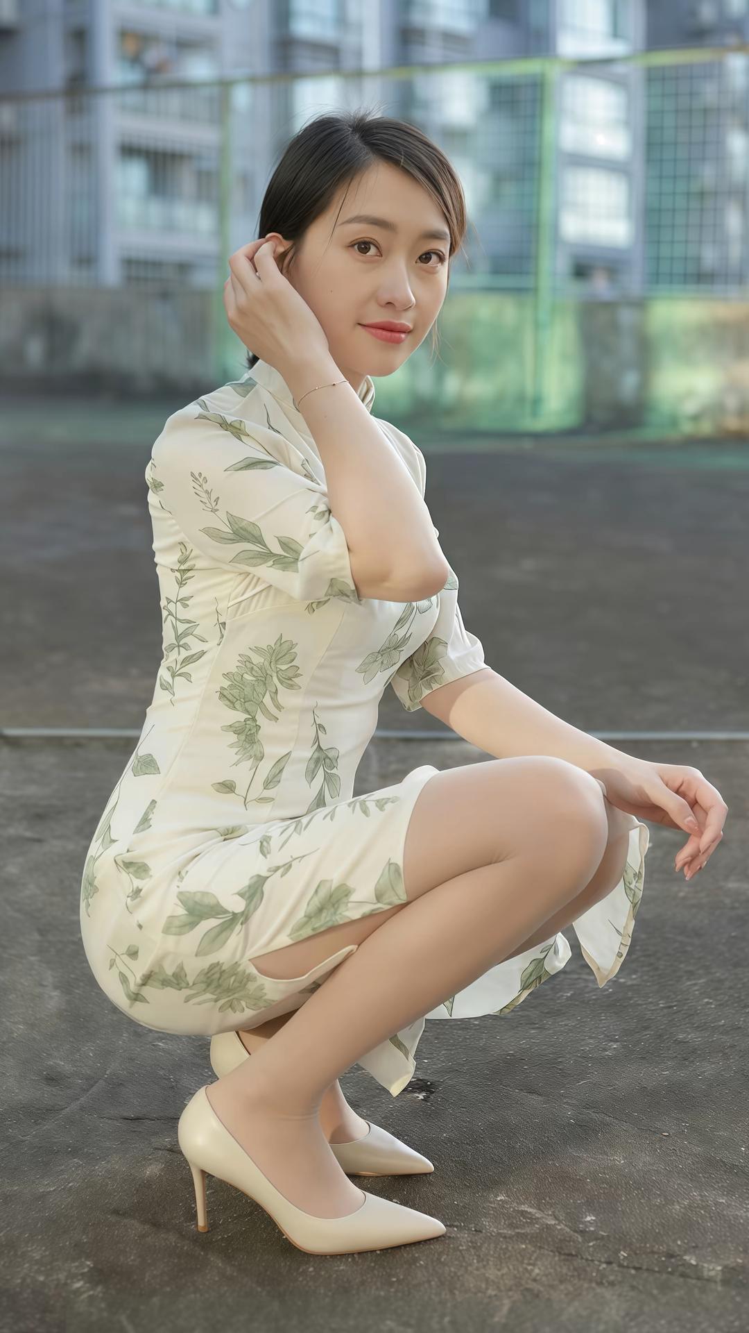 旗袍，作为中华民族的传统服饰，给予女性的美绝非单一的视觉冲击，而是一种从形体到气