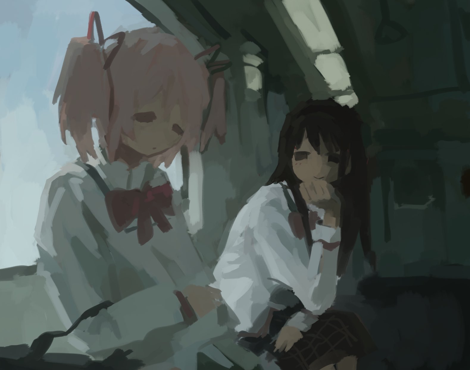 鹿目圆＆晓美焰画师：yoruseh ​​​
