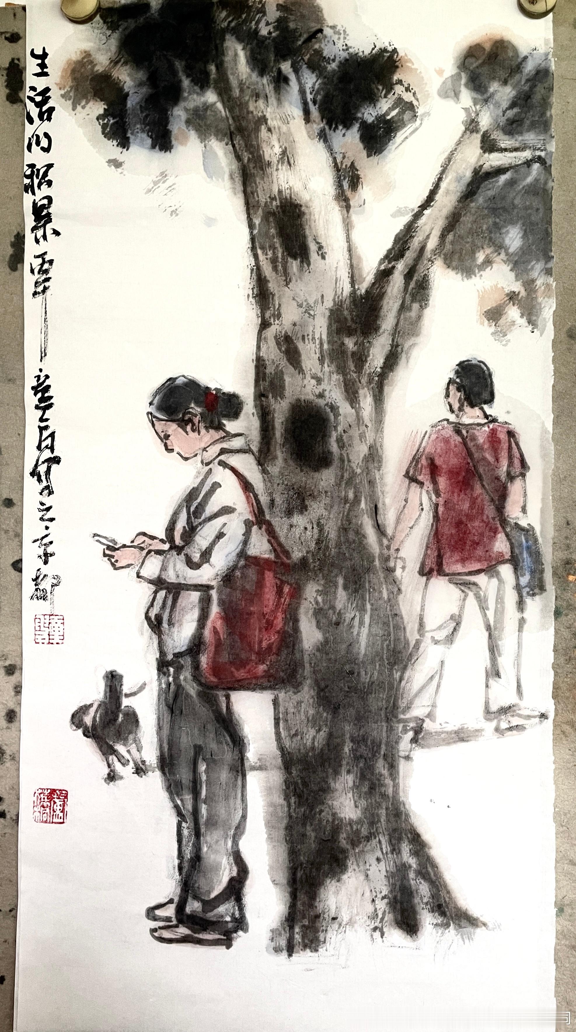 卢氏水墨  生活中的积累 
