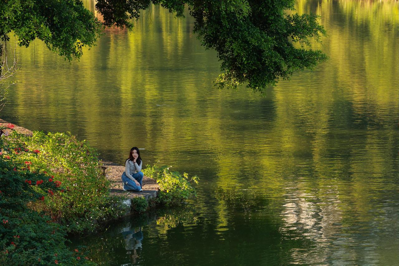 龙潭公园，随手拍几张人像写真  小树林 摄影分享 摄影摄像