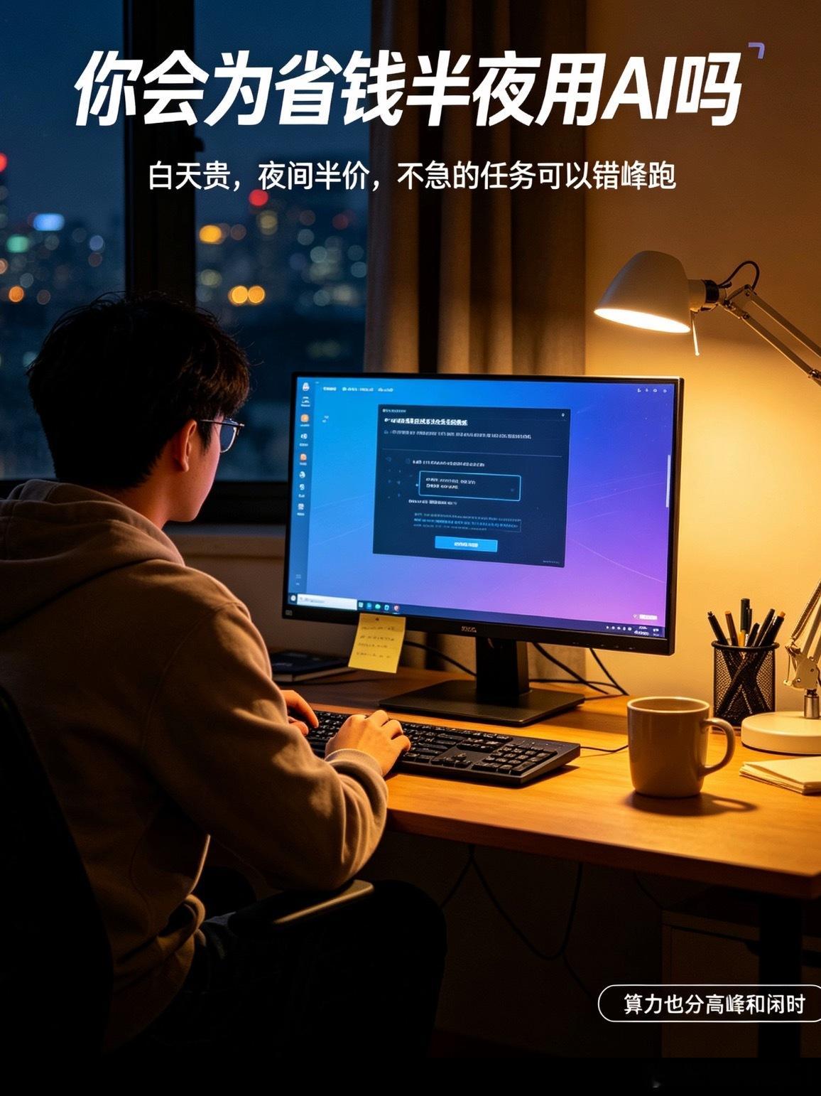 你会为省钱半夜用AI吗DeepSeek在8月17日正式落地峰谷定价，工作日白天高