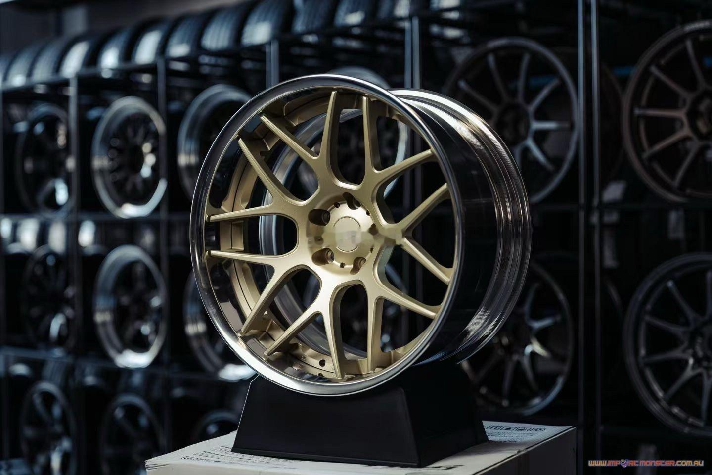 TWS特惠 WX07 20寸 9J 10J 金色🈴宝马5/6/7系 奔驰E级 