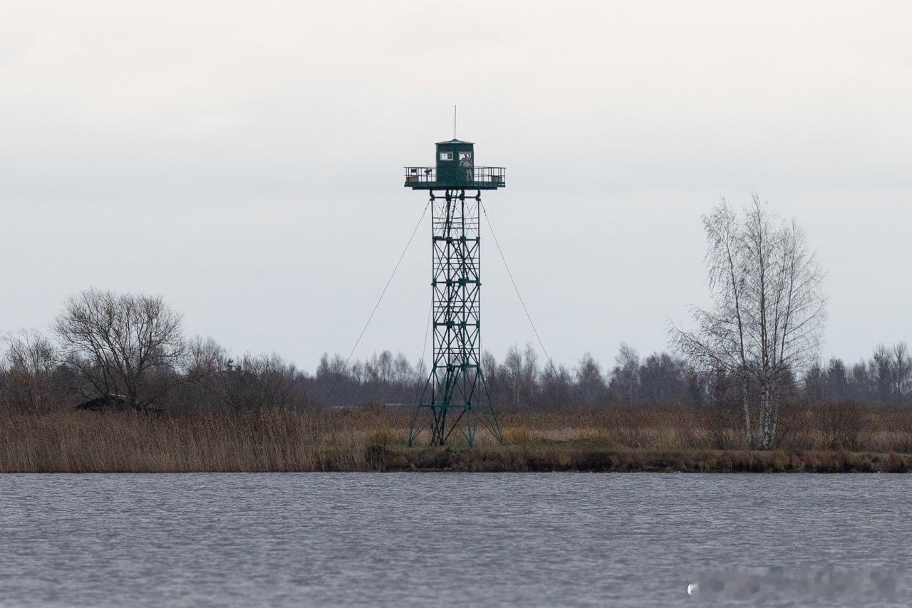 俄罗斯兵源紧张又担心北约入侵，因此在爱沙尼亚边界哨所上面摆放了稻草人。 