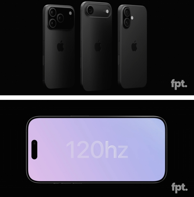 iPhone 17 Air全方位渲染图出炉:6.6英寸高刷屏